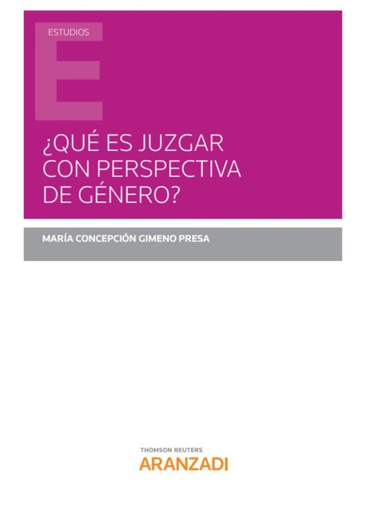 ¿qué Es Juzgar Con Perspectiva De Género Libro