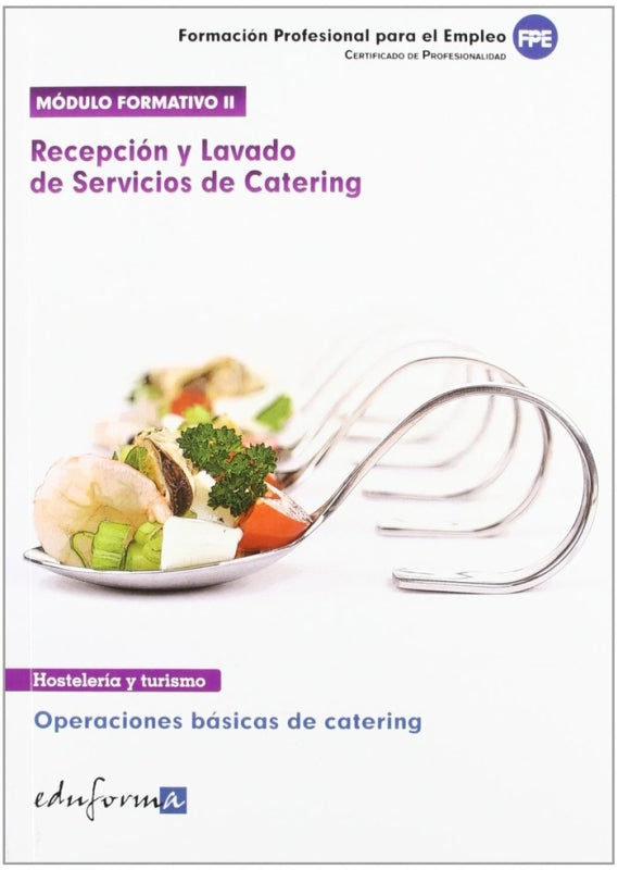 Recepcion Y Lavados De Servicios Catering 2 Libro