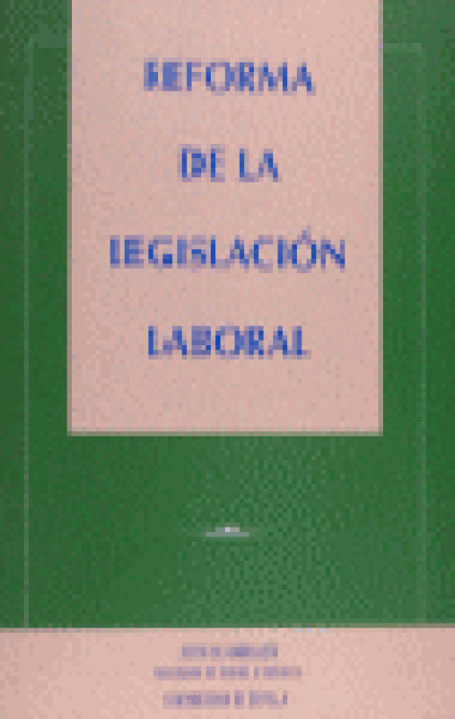 Reforma Legislacion Laboral Libro