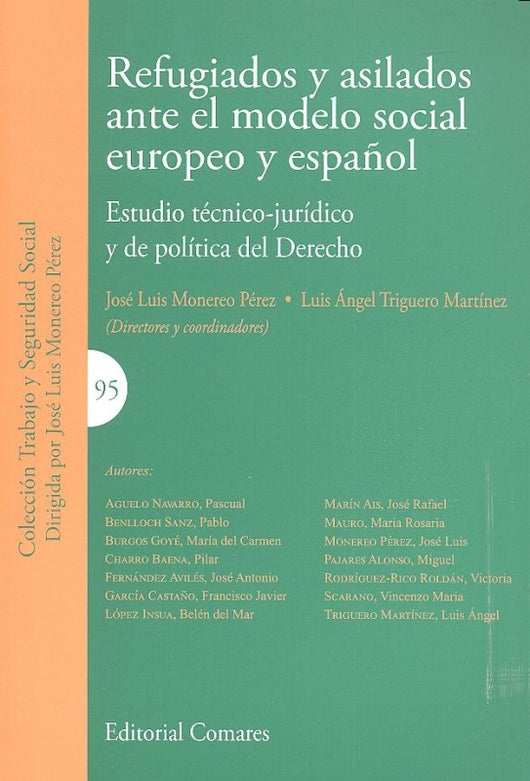 Refugiados Y Asilados Ante El Modelo Social Europeo Español Libro