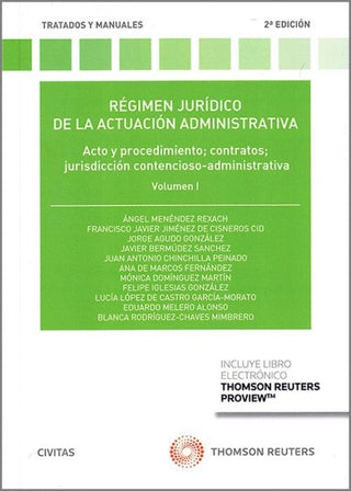 Regimen Juridico De La Actuacion Administrativa Libro