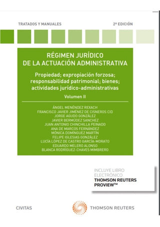 Regimen Juridico De La Actuacion Administrativa Libro