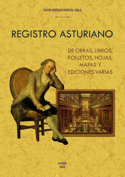 Registro Asturiano De Obras Libros Folleto Libro