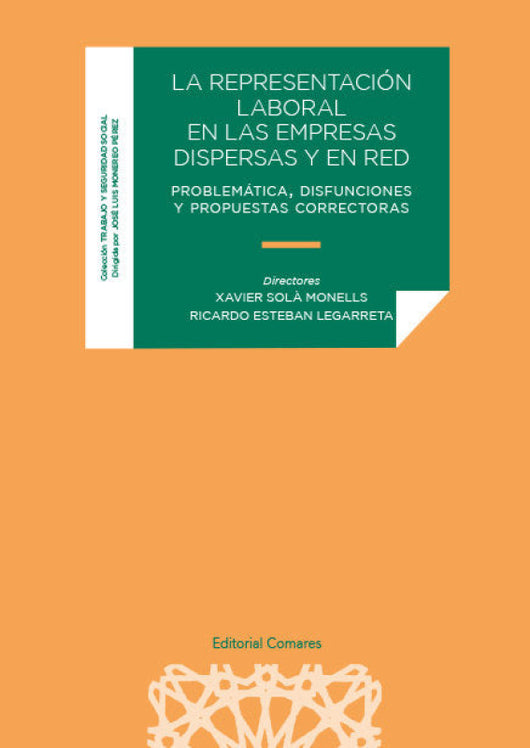 Representacion Laboral En Las Empresas Dispersas Y Red. Libro