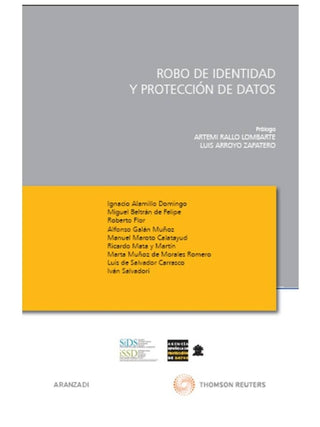 Robo De Identidad Y Protección Datos Libro