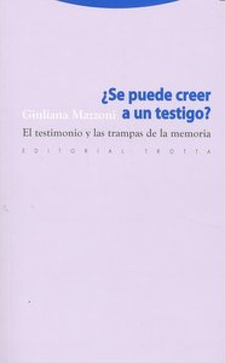 ¿se Puede Creer A Un Testigo Libro