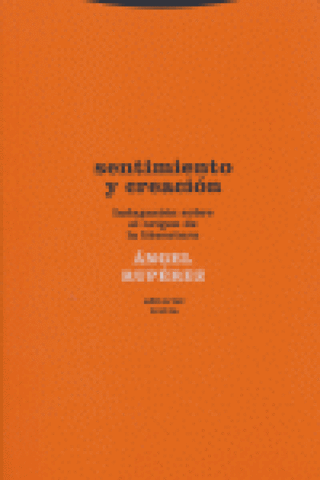 Sentimiento Y Creación Libro