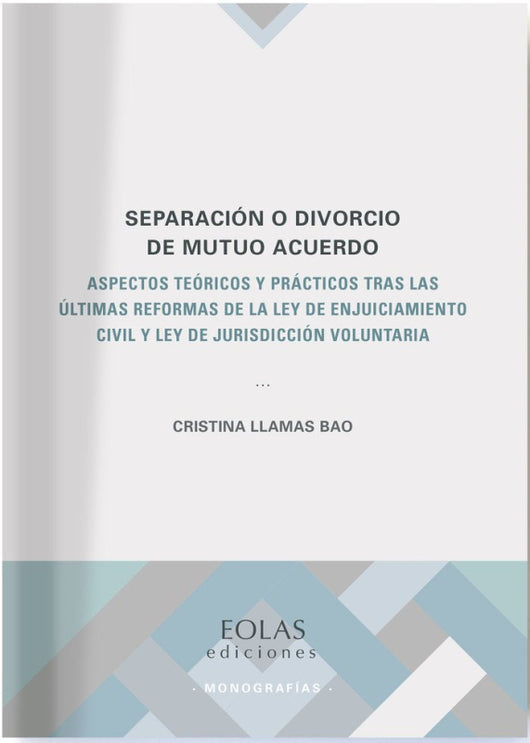 Separación O Divorcio De Mutuo Acuerdo Libro