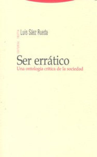 Ser Errático Libro