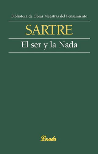 Ser Y La Nada El Libro