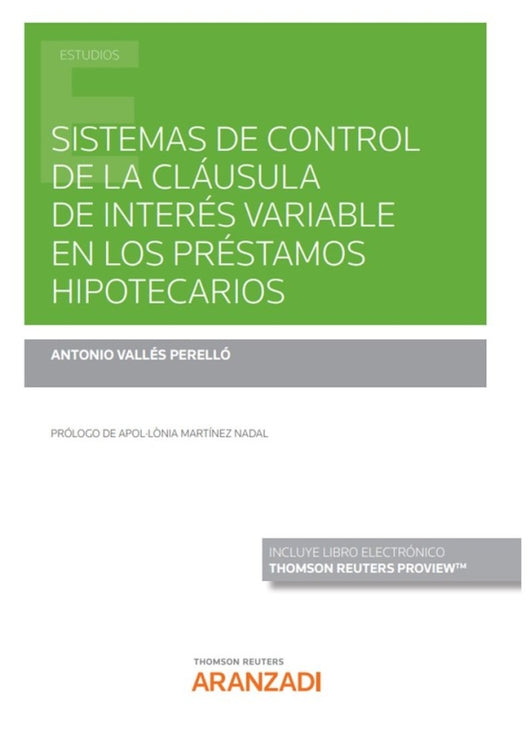 Sistema Control Clausula De Interes Variable Prestamos Libro