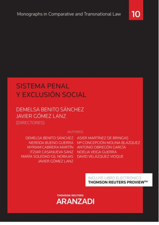 Sistema Penal Y Exclusión Social (Papel + E-Book) Libro