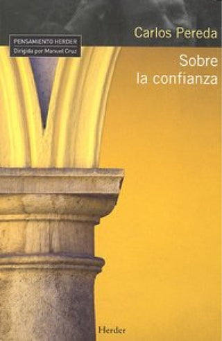 Sobre La Confianza Libro