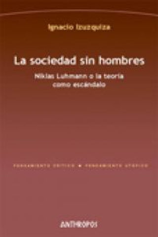 Sociedad Sin Hombres La Libro
