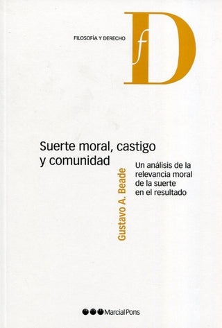 Suerte Moral Castigo Y Comunidad Libro