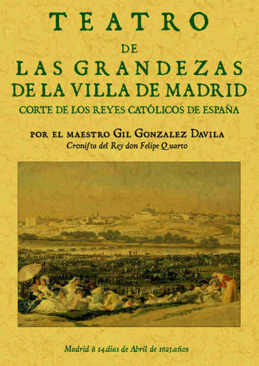 Teatro De Las Grandezas Madrid Libro