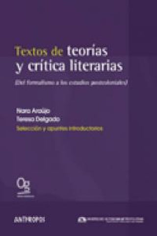Textos De Teor¡as Y Cr¡ticas Literarias Libro
