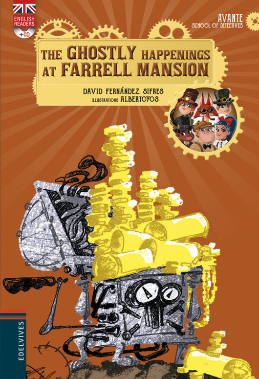 The Ghostly Happenings At Farrell Mansion + Cd Libro