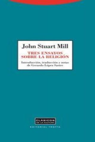 Tres Ensayos Sobre Religión Libro
