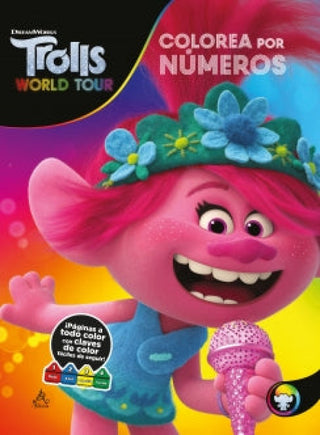 Trolls world tour - Colorea con números