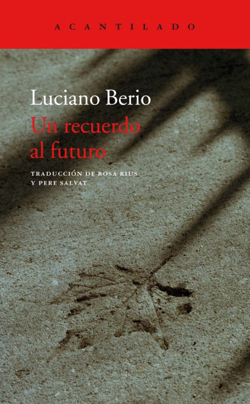 Un Recuerdo Al Futuro Libro