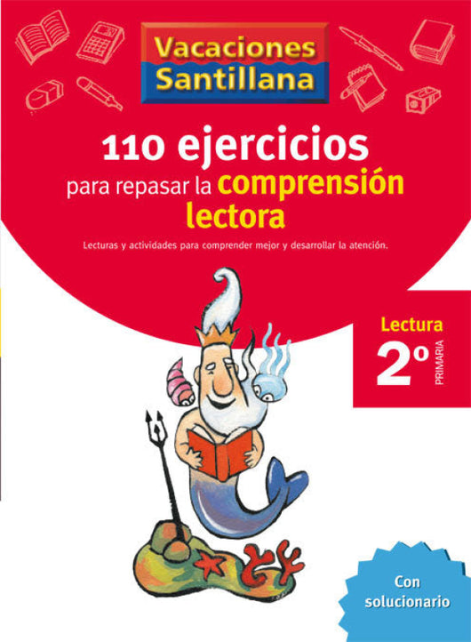 Vacaciones Santillana 2 Primaria 110 Ejercicios Para Mejorar La Comprension Lectora Libro