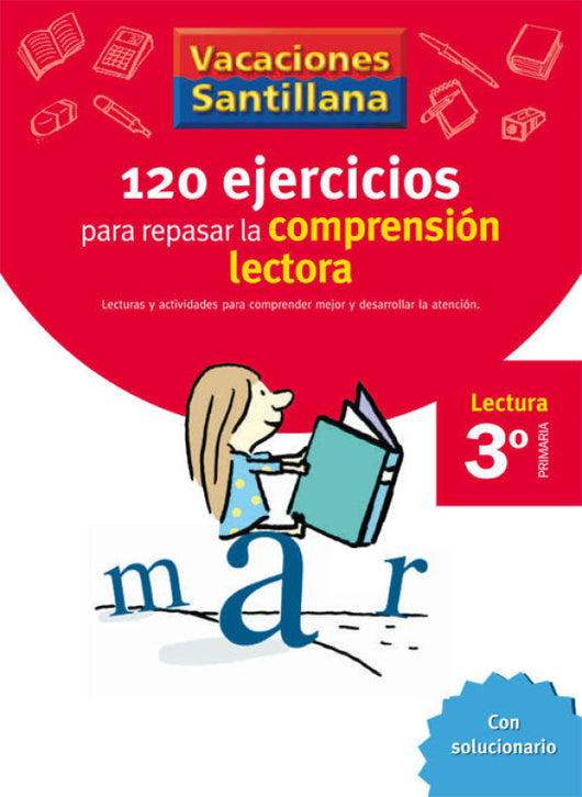 Vacaciones Santillana 3 Primaria 120 Ejercicios Para Mejorar La Comprension Lectora Libro