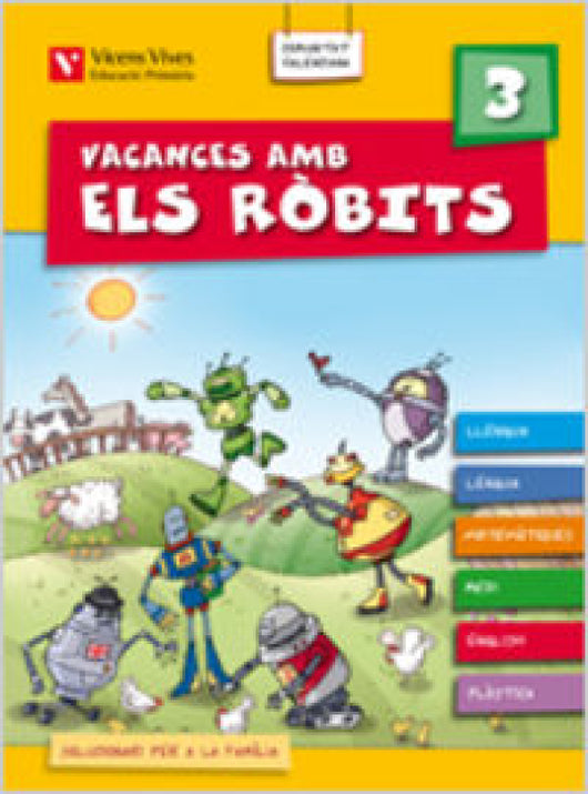 Vacances Amb Els Robits 3 Valencia+Solucionari Libro