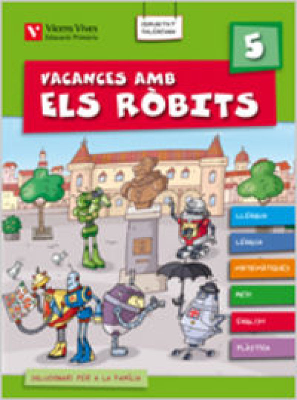 Vacances Amb Els Robits 5 Valencia + Solucionari Libro