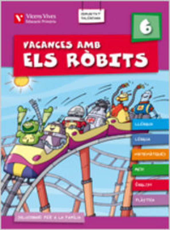 Vacances Amb Els Robits 6. Llibre De Lalumne+Solucionari Libro