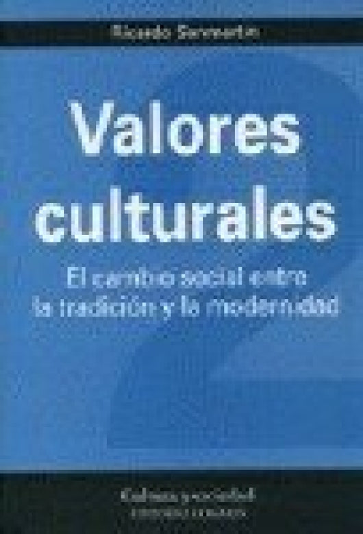 Valores Culturales Libro