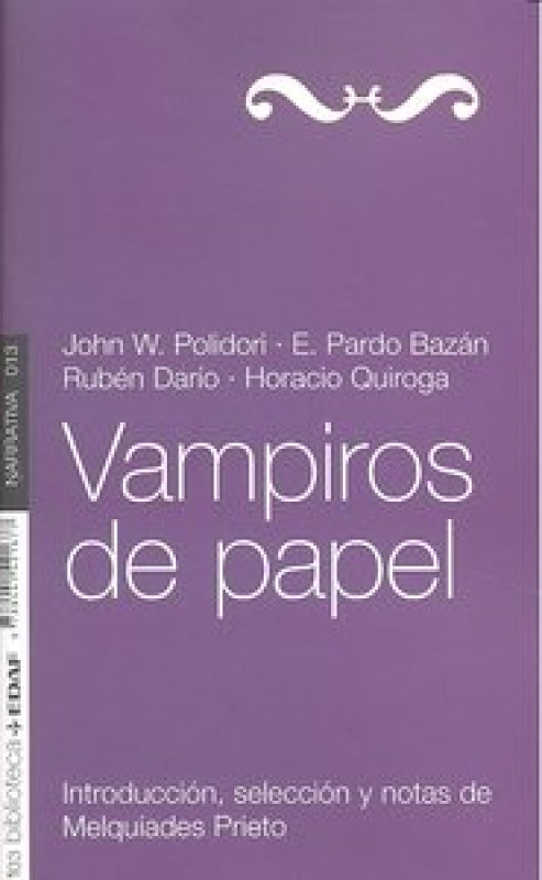 Vampiros De Papel Libro