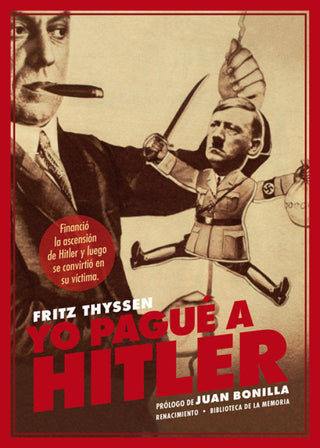 Yo Pagué A Hitler Libro
